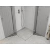Mexen Roma Duo cabine de douche pivotante 90 x 90 cm, transparente, chrome - 854-090-090-02-00