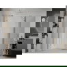 Mexen Roma Duo cabine de douche battante 120 x 120 cm, transparent, chrome - 854-120-120-02-00
