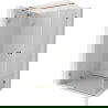 Mexen Lunar T cabine de douche battante gauche 140 x 100 cm, transparent, or rose - 834T-140-100-60-00-L