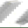Mexen Lunar T cabine de douche pivotante gauche 120 x 120 cm, transparent, or brossé - 834T-120-120-55-00-L