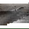 Mexen Lunar T cabine de douche battante gauche 120 x 120 cm, transparent, gris foncé brossé - 834T-120-120-66-00-L