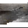 Mexen Lunar cabine de douche pivotante gauche 85 x 70 cm, transparent, or brossé - 834-085-070-55-00-L