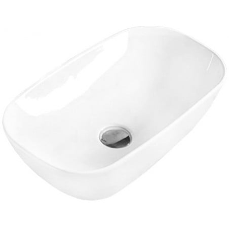 Mexen Klara lavabo à poser 46 x 23 cm, blanc - 21564600