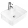 Mexen Eva lavabo de comptoir 48 x 37 cm, Blanc - 21424900