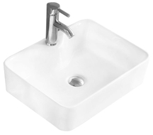 Mexen Eva lavabo à poser 48 x 37 cm, blanc - 21424900