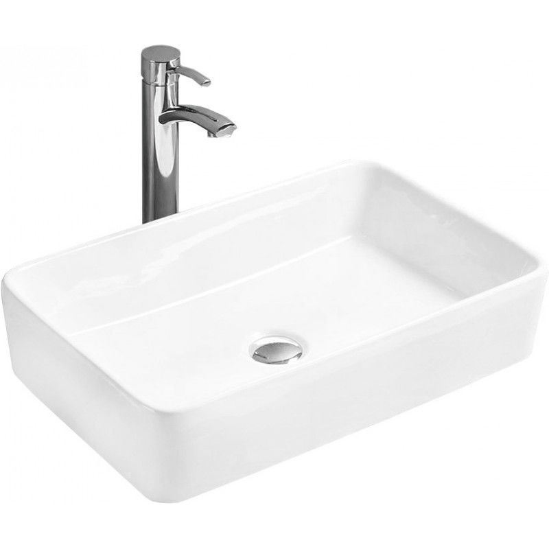 Mexen Catia lavabo de comptoir 61 x 41 cm, Blanc - 21316100