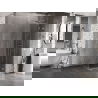 Mexen Lunar T cabine de douche battante droite 120 x 120 cm, transparent, chrome - 834T-120-120-01-00-P