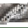 Mexen Lunar T cabine de douche battante droite 120 x 120 cm, transparent, chrome - 834T-120-120-01-00-P