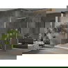 Mexen Omega cabine de douche coulissante 100 x 100 cm, transparent, chrome + receveur plat - 825-100-100-01-00-4010
