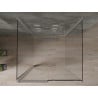 Mexen Omega-3S cabine de douche 3 parois, coulissante 100 x 100 cm, transparent, chrome - 825-100-100-01-00-3S