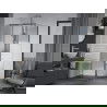 Mexen Apia cabine de douche coulissante 100 x 100 cm, bandes, chrome - 840-100-100-01-20