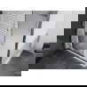 Mexen Apia cabine de douche coulissante 100 x 100 cm, bandes, chrome + receveur plat - 840-100-100-01-20-4010