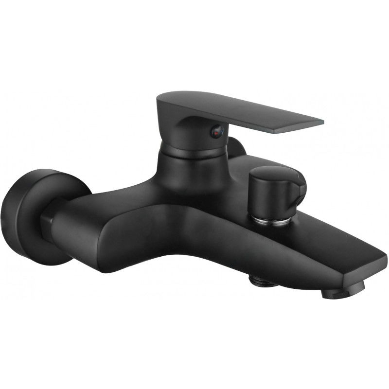 Mexen Axel robinet de bain, Noir - 73830-70