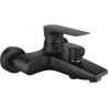 Mexen Axel robinet de baignoire, noir - 73830-70