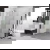 Cabine de douche pliante Mexen Exo 95 x 95 cm, transparent, chrome - 817-095-095-01-00