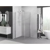 Mexen Exo-B cabine de douche pivotante 95 x 95 cm, transparente, chrome - 817-095-095-01-00