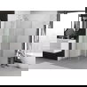 Mexen Exo cabine de douche coulissante 95 x 95 cm, transparent, chrome - 8151-095-095-01-00