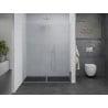 Mexen Pretoria Duo porte de douche pivotantes 150 cm, transparent, chrome - 852-150-000-02-00