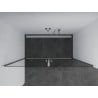 Mexen Pretoria Duo porte de douche pivotantes 150 cm, transparent, chrome - 852-150-000-02-00