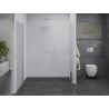 Mexen Pretoria Duo porte de douche pivotante 170 cm, transparent, chrome - 852-170-000-02-00
