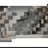 Mexen Lima cabine de douche pliante 70 x 100 cm, graphite, chrome - 856-070-100-01-40