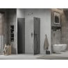 Mexen Lima cabine de douche pliante 70 x 120 cm, graphite, chrome - 856-070-120-01-40