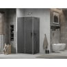 Mexen Lima cabine de douche pliante 70 x 120 cm, graphite, chrome - 856-070-120-01-40