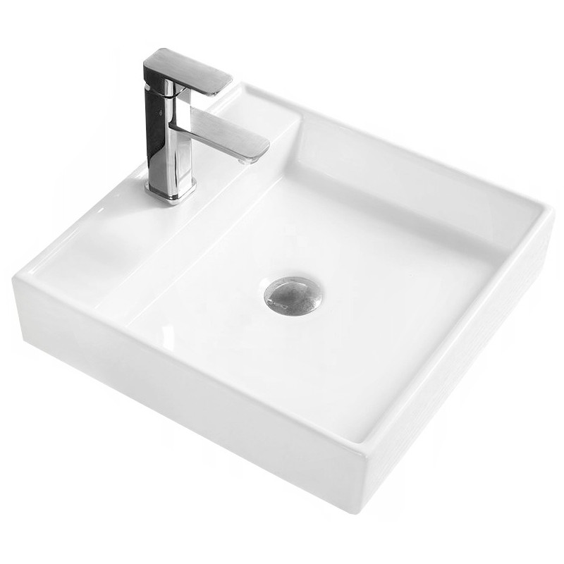 Mexen Blanca lavabo à poser 44 x 44 cm, blanc - 21624400