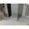 Mexen Lima cabine de douche pliable 90 x 90 cm, graphite, chrome - 856-090-090-01-40