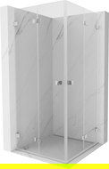 Mexen Lunar-F Duo cabine de douche pliante 70 x 70 cm, transparent, chromé - 836-070L-070P-01-00