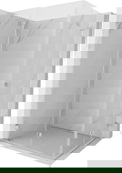 Mexen Lunar-F Duo cabine de douche pliable 75 x 70 cm, transparent, chrome - 836-075L-070P-01-00