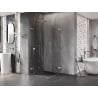 Mexen Lunar-F Cabine de douche pliante Duo 75 x 75 cm, transparent, chromé - 836-075L-075P-01-00
