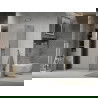 Mexen Lima cabine de douche pliante 100 x 70 cm, graphite, chrome - 856-100-070-01-40