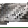 Mexen Lunar-F Duo cabine de douche pliante 100 x 100 cm, transparent, chrome - 836-100L-100P-01-00