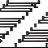 Radiateur latéral de salle de bains Mexen Ares 700 x 500 mm, 286 W, noir - W102-0700-500-00-70-S