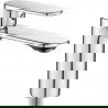 Mexen Milo robinet de lavabo, Chrome - 71300-00