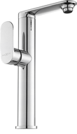 Mexen Milo robinet mélangeur pour lavabo, poignée latérale haute, Chrome - 71315-00