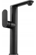 Mexen Milo robinet mélangeur pour lavabo, poignée latérale haute, Noir - 71315-70