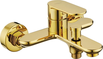 Mexen Milo robinet de bain, Or - 71330-50