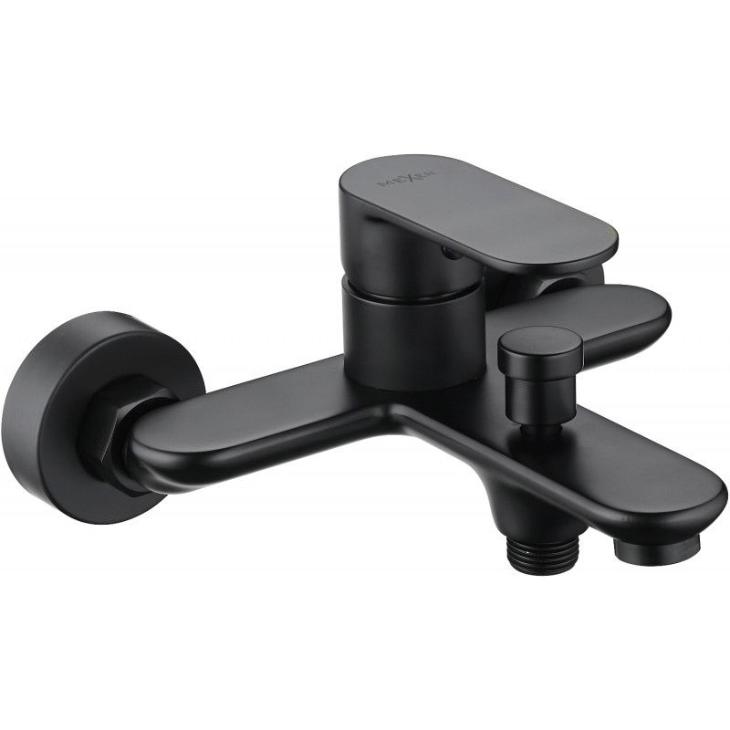 Mexen Milo robinet de bain, Noir - 71330-70