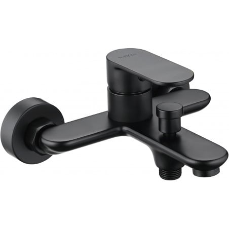 Mexen Milo mitigeur de baignoire, noir - 71330-70