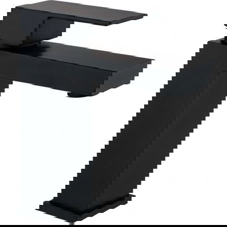 Mexen Cube robinet de lavabo, Noir - 72900-70