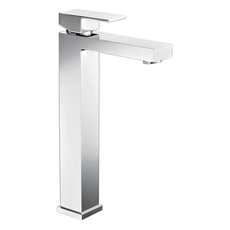 Mexen Cube robinet de lavabo haut, Chrome - 72910-00
