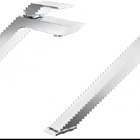 Mexen Cube robinet de lavabo haut, Chrome - 72910-00
