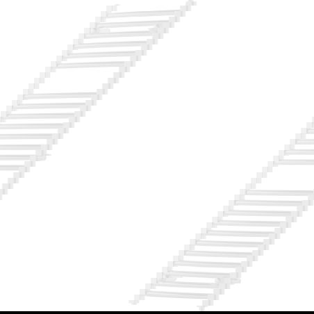 Radiateur latéral de salle de bains Mexen Ares 1200 x 400 mm, 442 W, blanc - W102-1200-400-00-20-S