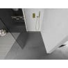 Mexen Kioto paroi de douche 120 x 200 cm, transparent 8 mm, Or - 800-120-101-50-00