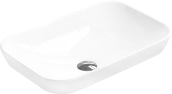 Mexen Nina lavabo de comptoir 51 x 34 cm, Blanc - 21665100