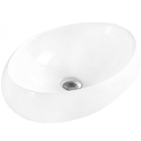 Mexen Silvia lavabo posé 60 x 40 cm, blanc - 21686000