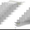 Mexen Lunar T cabane de douche pivotante droite 115 x 70 cm, transparent, dorée - 834T-115-070-50-00-P