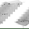 Cabine de douche pliante Mexen Lunar-F Duo 100 x 80 cm, transparent, noir - 836-100L-080P-70-00